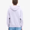 Överdimensionerad hoodie i ekologiskt tyg – mjuk lavendel