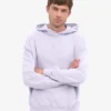 Överdimensionerad hoodie i ekologiskt tyg – mjuk lavendel