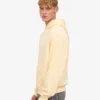 Överdimensionerad hoodie i ekologiskt tyg – mjukgul