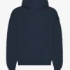 Överdimensionerad hoodie i ekologiskt tyg – Navy Blue