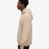Överdimensionerad hoodie i ekologiskt tyg – Oystergrå