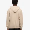Överdimensionerad hoodie i ekologiskt tyg – Oystergrå