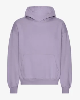 Överdimensionerad hoodie i ekologiskt tyg – Purple Jade