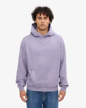 Överdimensionerad hoodie i ekologiskt tyg – Purple Jade