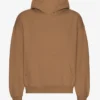 Överdimensionerad hoodie i ekologiskt tyg – saharakamel