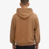Överdimensionerad hoodie i ekologiskt tyg – saharakamel