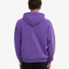 Överdimensionerad hoodie i ekologiskt tyg – ultraviolett