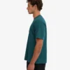 Överdimensionerad T-shirt i ekologisk bomull – havsgrön