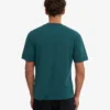 Överdimensionerad T-shirt i ekologisk bomull – havsgrön