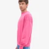 Överdimensionerad tröja i ekologiskt bomull – Bubblegum Pink