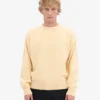 Överdimensionerad tröja i merinoull – Soft Yellow