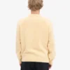 Överdimensionerad tröja i merinoull – Soft Yellow