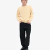 Överdimensionerad tröja i merinoull – Soft Yellow